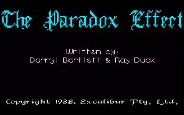 Paradox Effect, The